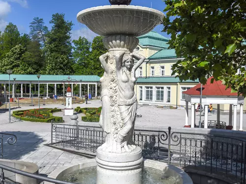 Prohlídka úložiště libverdské minerální vody