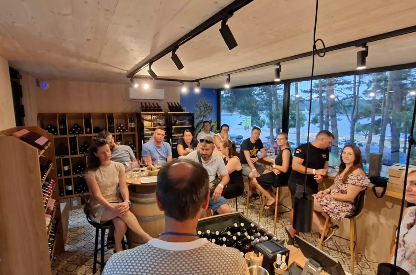 Degustace vín na Vranovské pláži