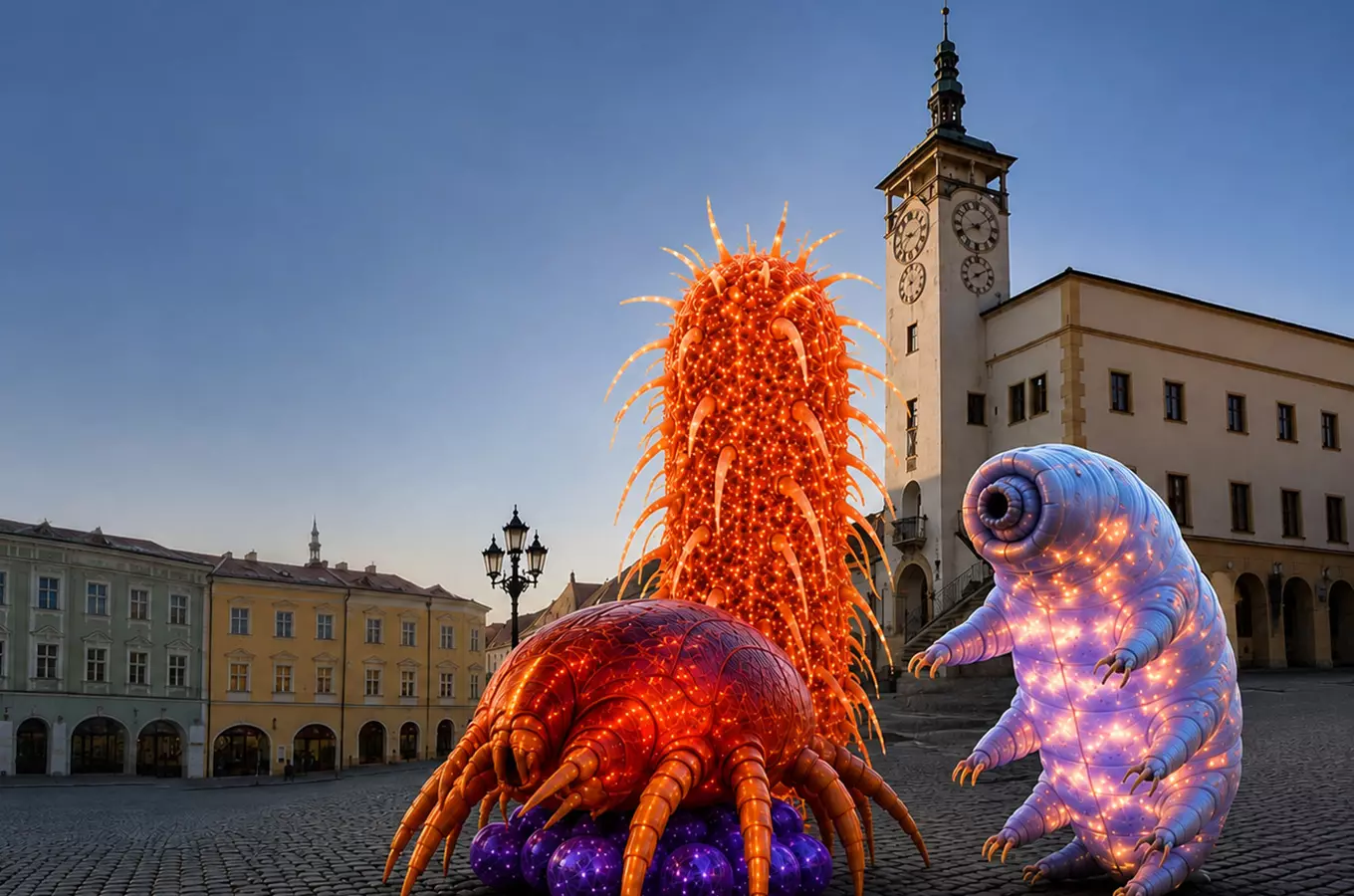 Mikrosvět na Velkém náměstí v Kroměříži