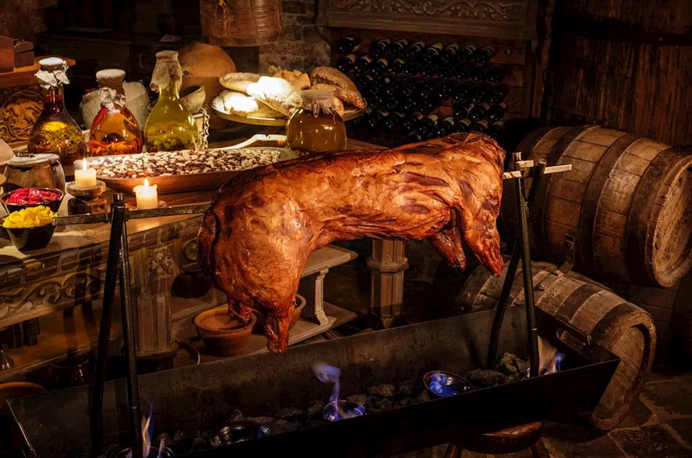 Halloweenský food festival na zámku Dětenice 2026