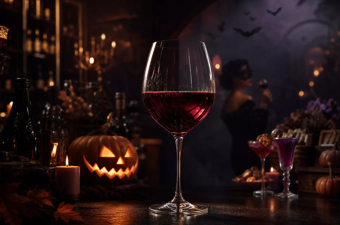 Halloweenský večer ve vinárně Na Dvě Deci v Turnově