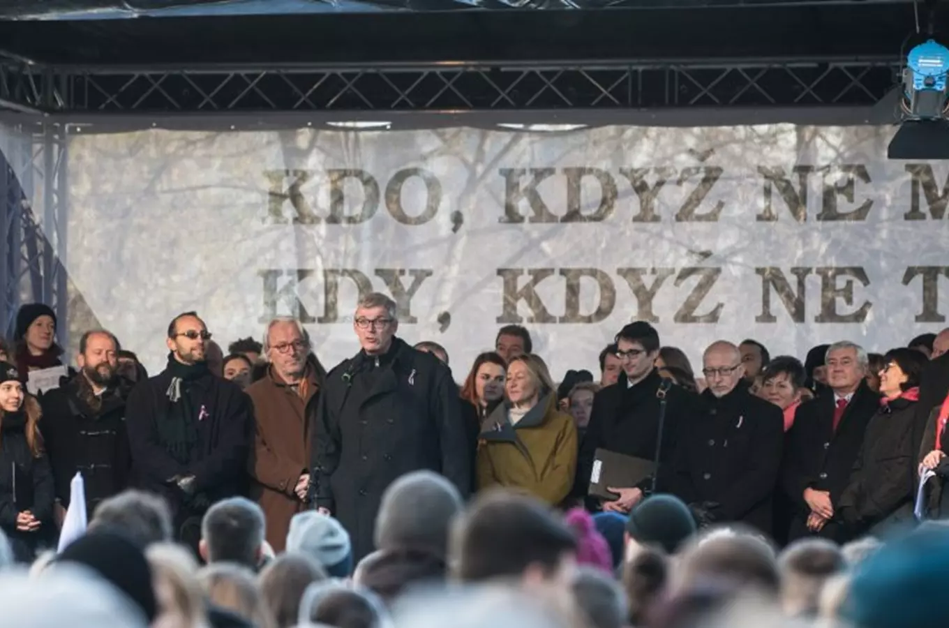 Svobodný listopad – uctění památky 17. listopadu na Albertově