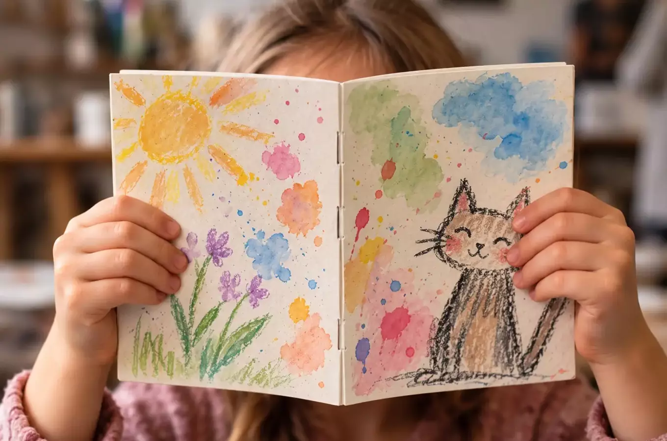 Sešij si svůj sešit – výtvarný ateliér pro děti