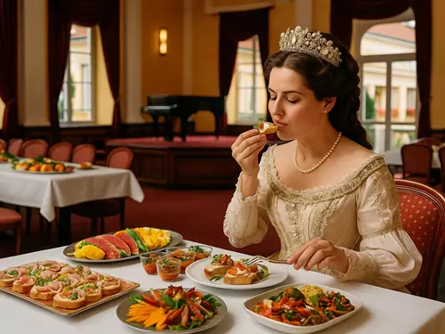 Lázeňský brunch ve stylu císařovny Sissi