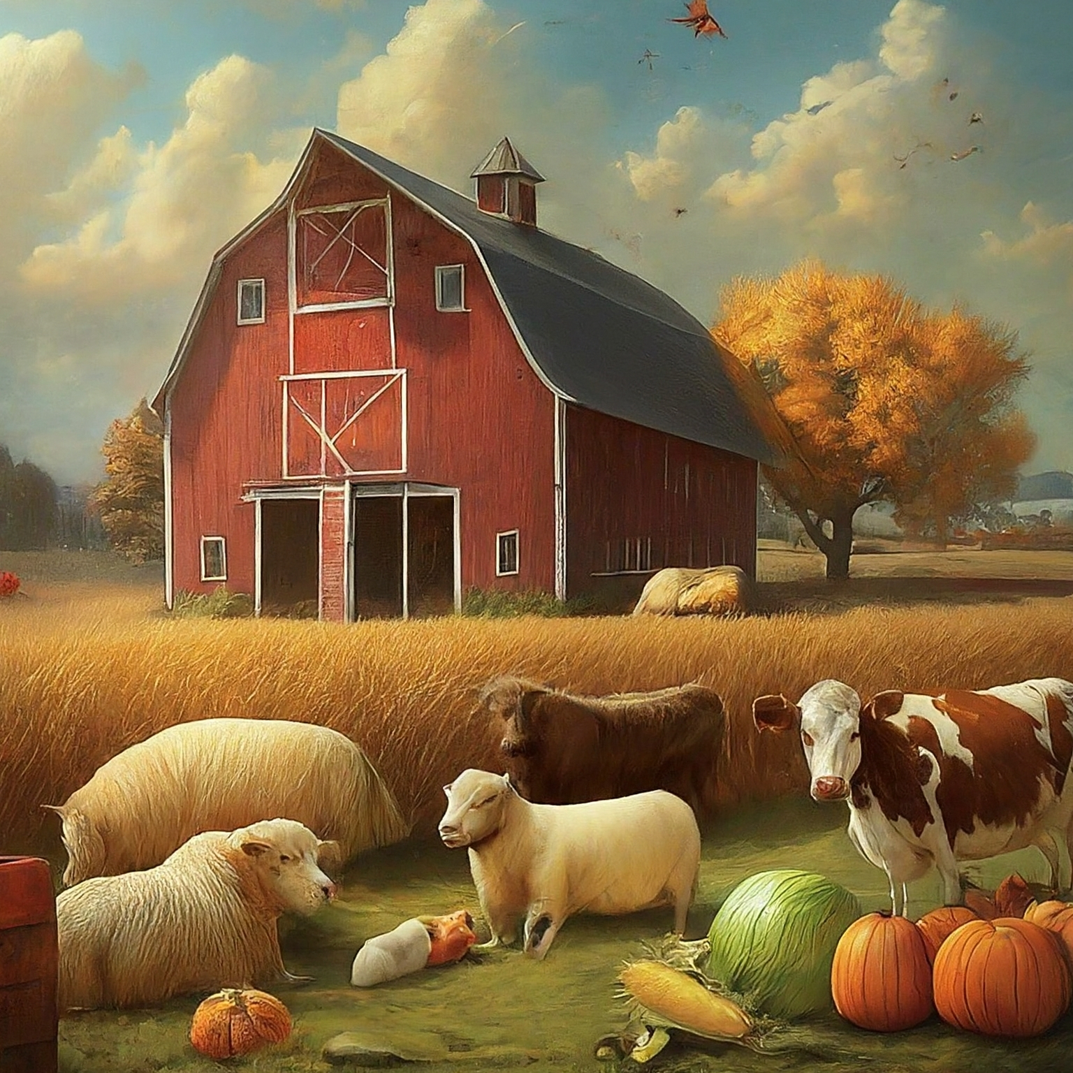 Hospodářství u kozy a petržele