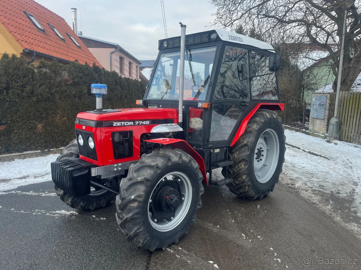 Zetor 7745 turbo  s SPZ.