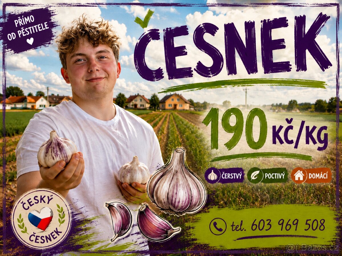 Česnek