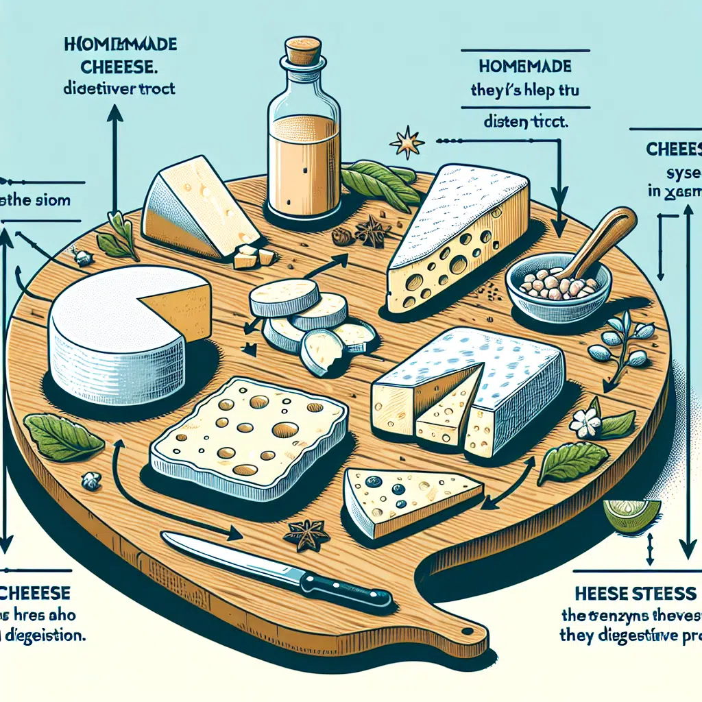 Jak domácí sýry prospívají trávení?